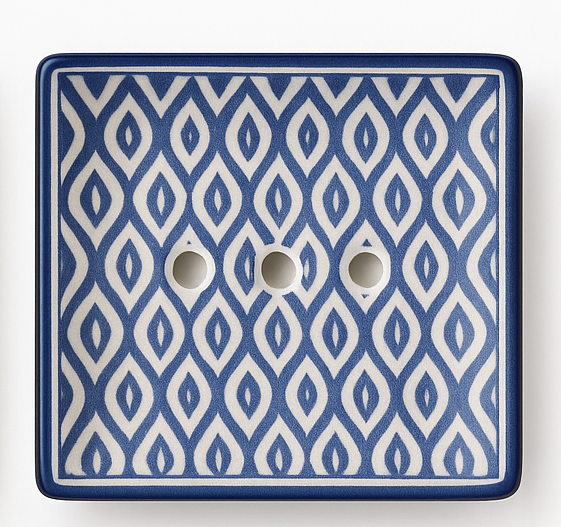 Ceramic Soap Dish - Square