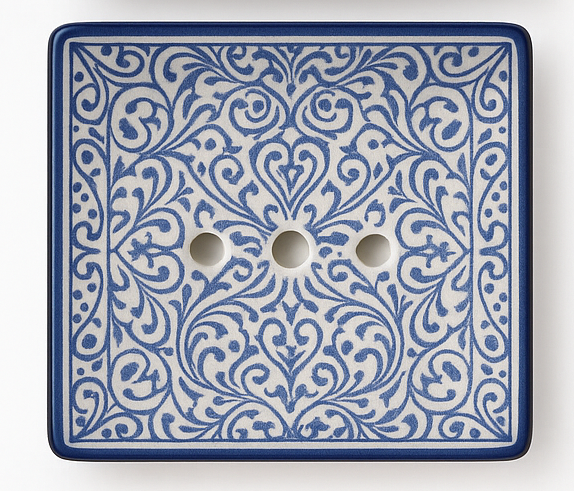 Ceramic Soap Dish - Square