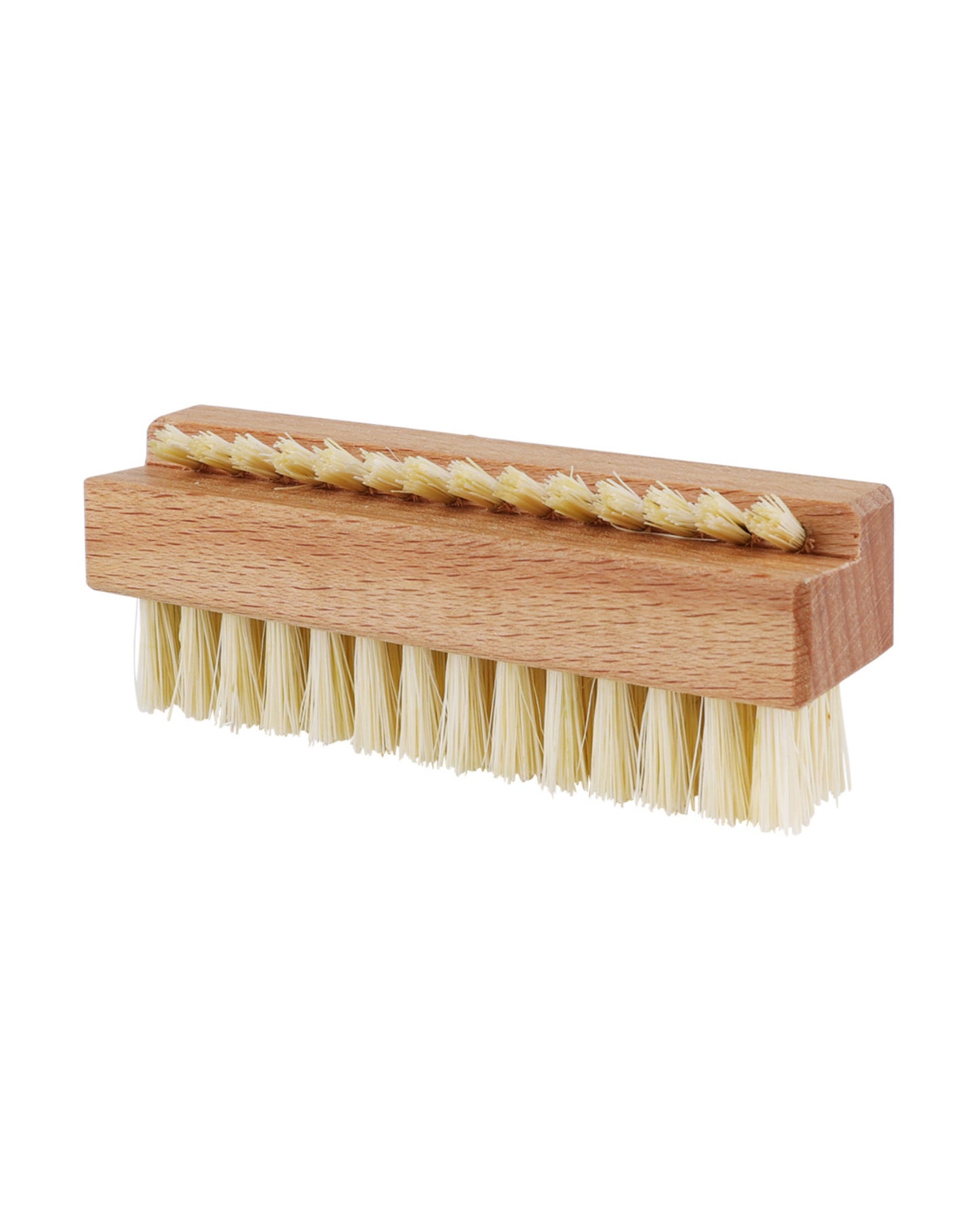 Narrow Beechwood Nail Brush with Tampico Fibre
