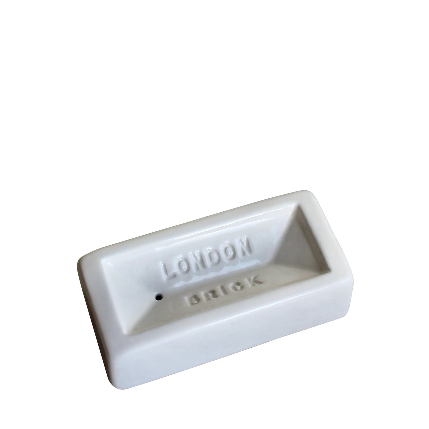 London Brick Soap Dish - White