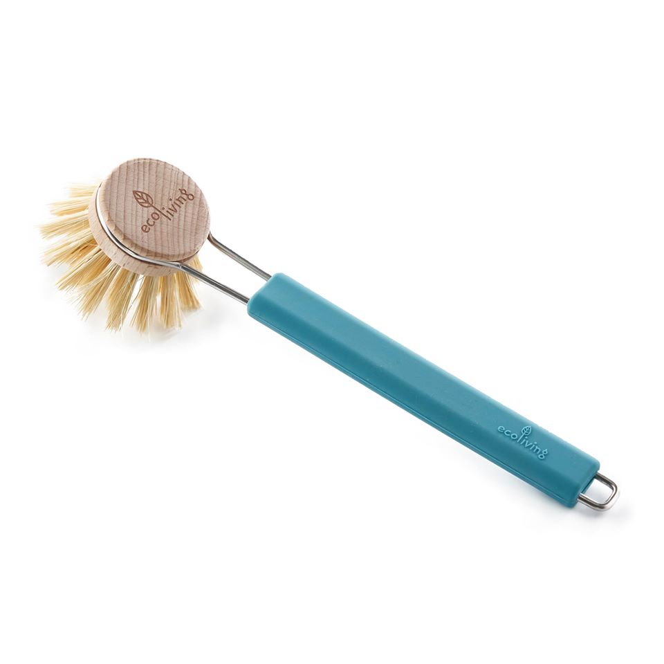 Eco Living Dish Brush Silicon Handle