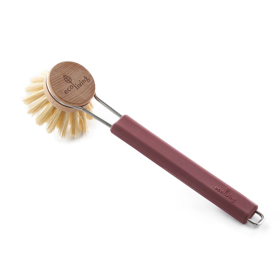 Eco Living Dish Brush Silicon Handle
