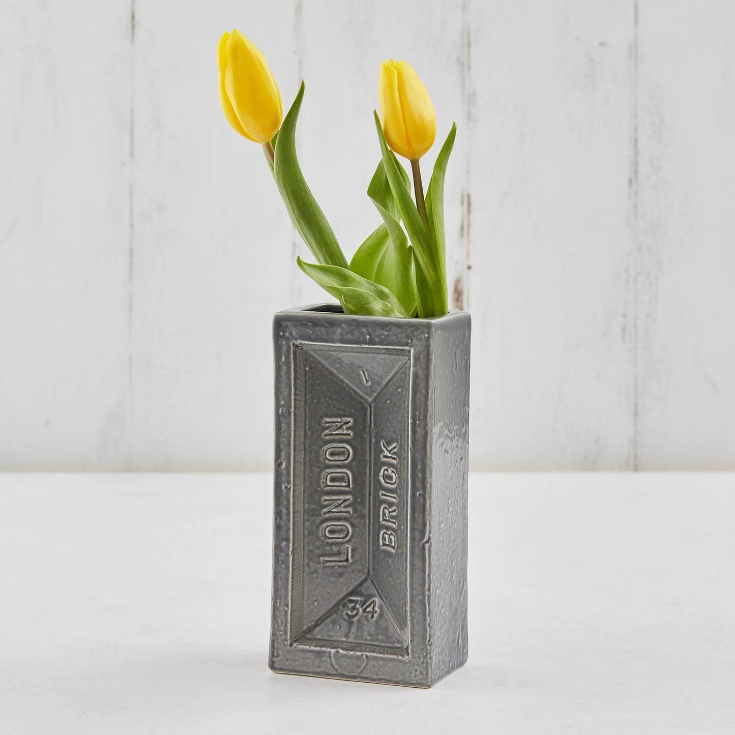 London Brick Vase - Grey