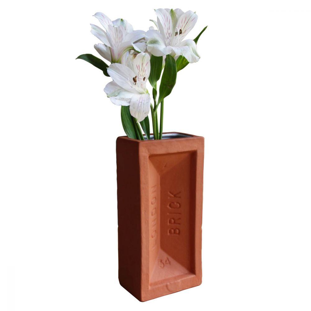 London Brick Vase - Terracotta