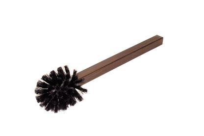 Metal Loo Brush Holder & Brush - Black