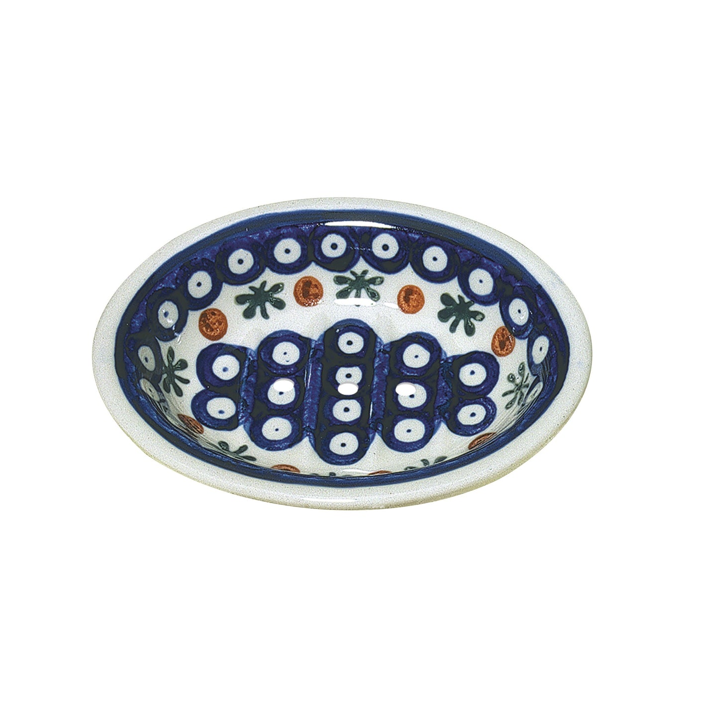 Ceramic Soap Dish - Dark Pattern