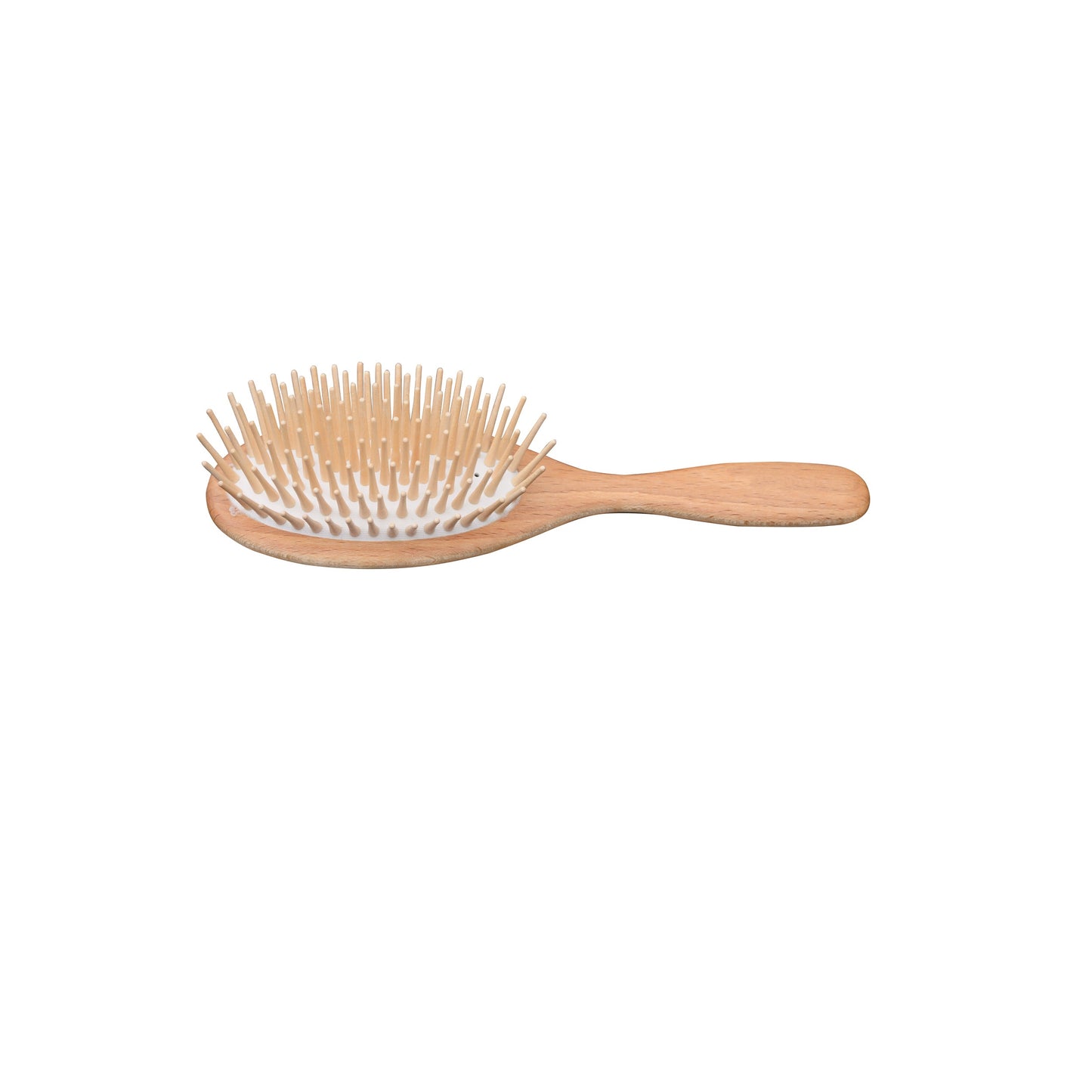 Beechwood Hairbrush with Extra Long Wooden Pins