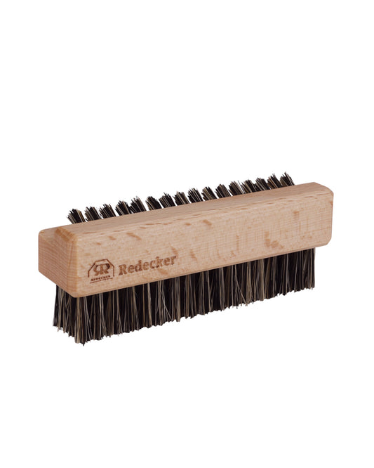 Narrow Beechwood Nail Brush with Brown Bristle