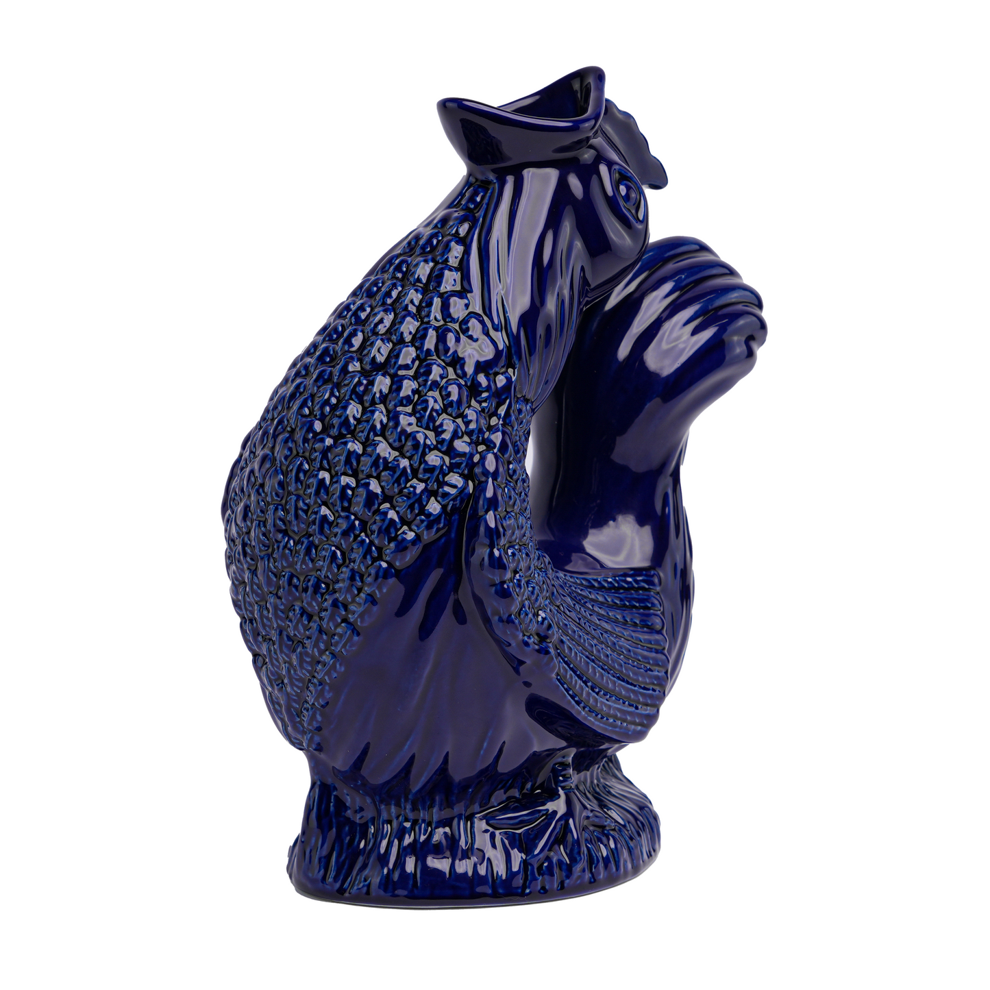 Cluckle Gluggle Jug - Cobalt Blue