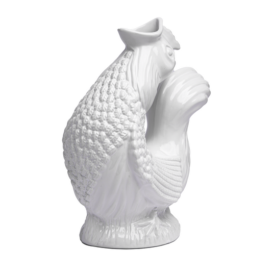 Cluckle Gluggle Jug - White