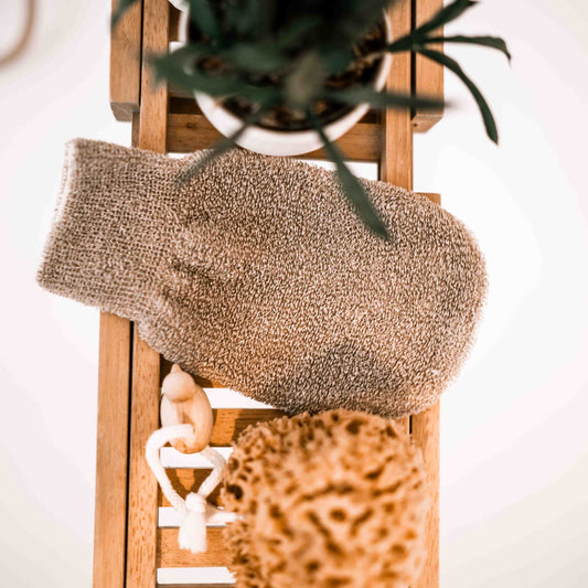 Linen Massage Glove