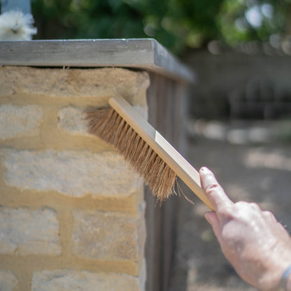 Narrow Hand Brush with Coconut & Tampico Fibres