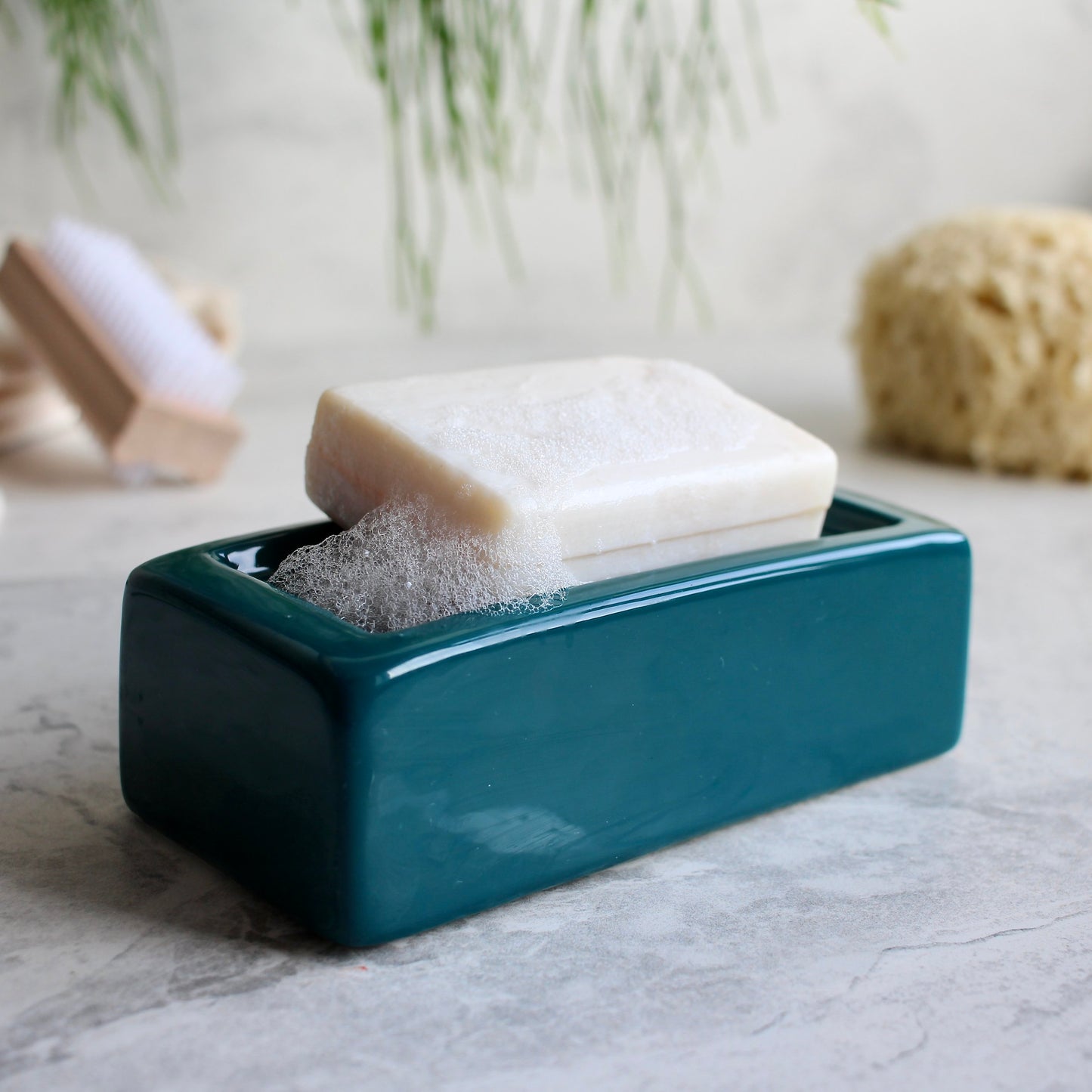 London Brick Soap Dish - Teal