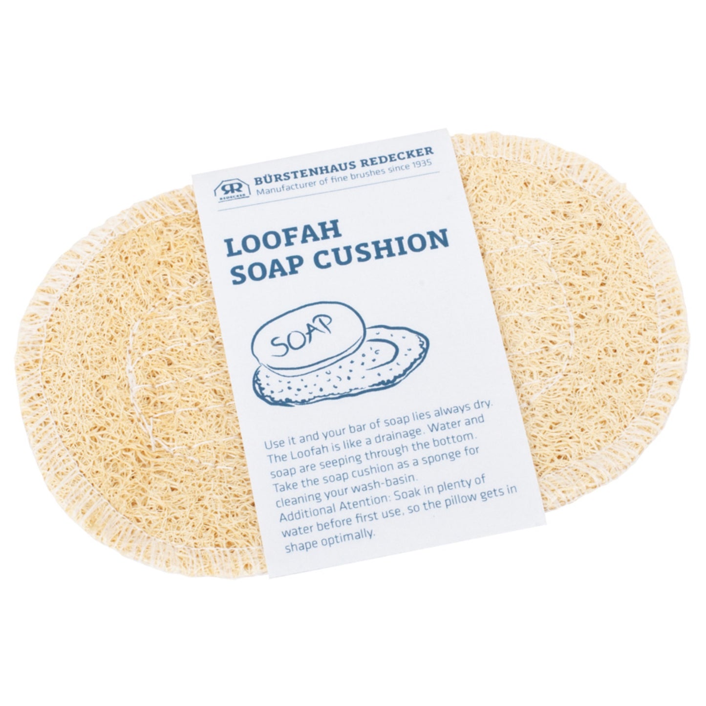 Loofah Soap Cushion - Oval