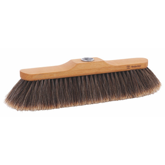 Indoor Broom Head with Split Horsehair - Threaded