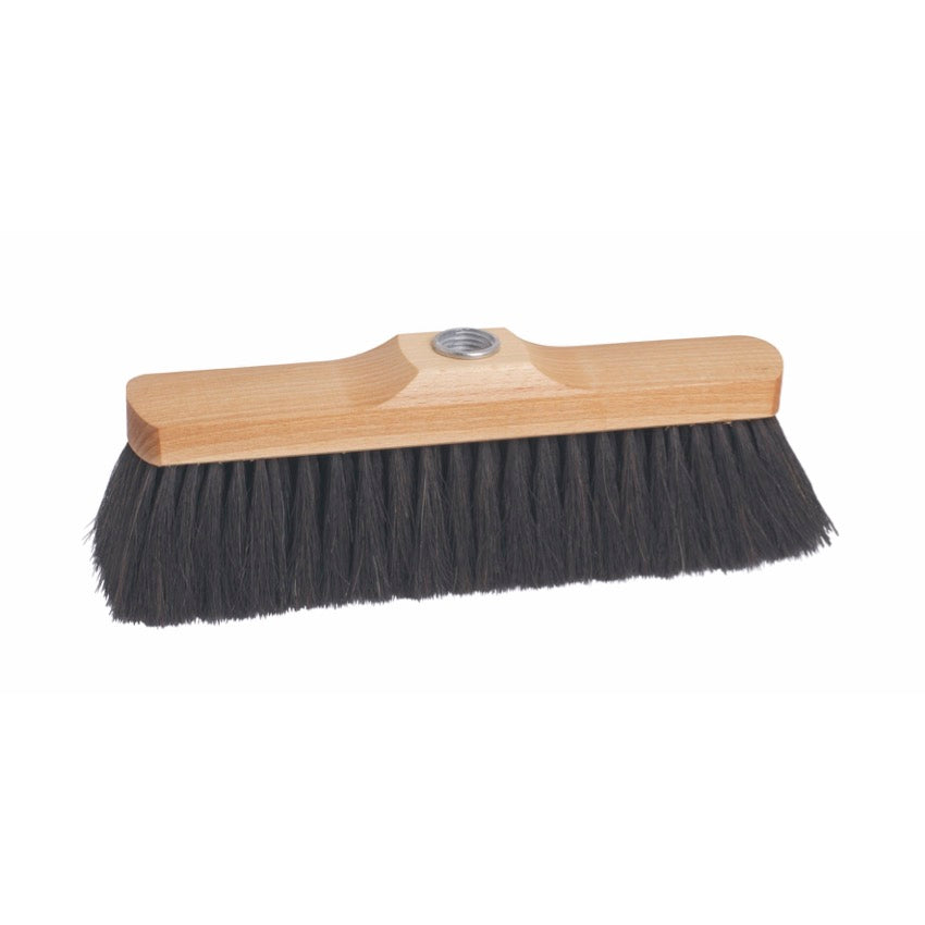 Indoor Broom Head with Horsehair - Threaded