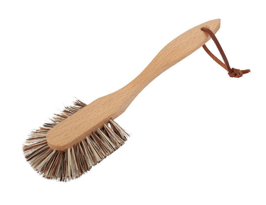 Dish Brush with Curved Handle - Splayed Union Fibre