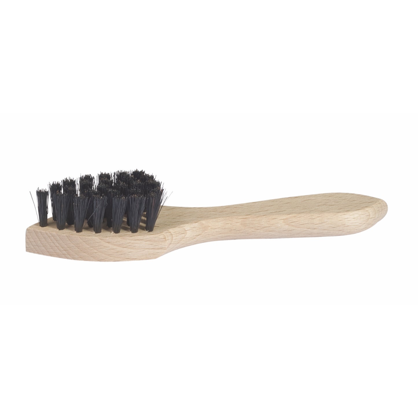 Shoe Polish Applicator Brush, Black Bristle