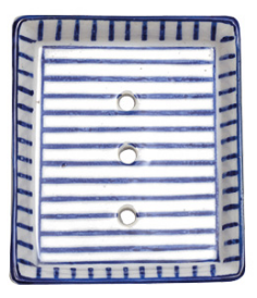 Ceramic Soap Dish - Rectangular