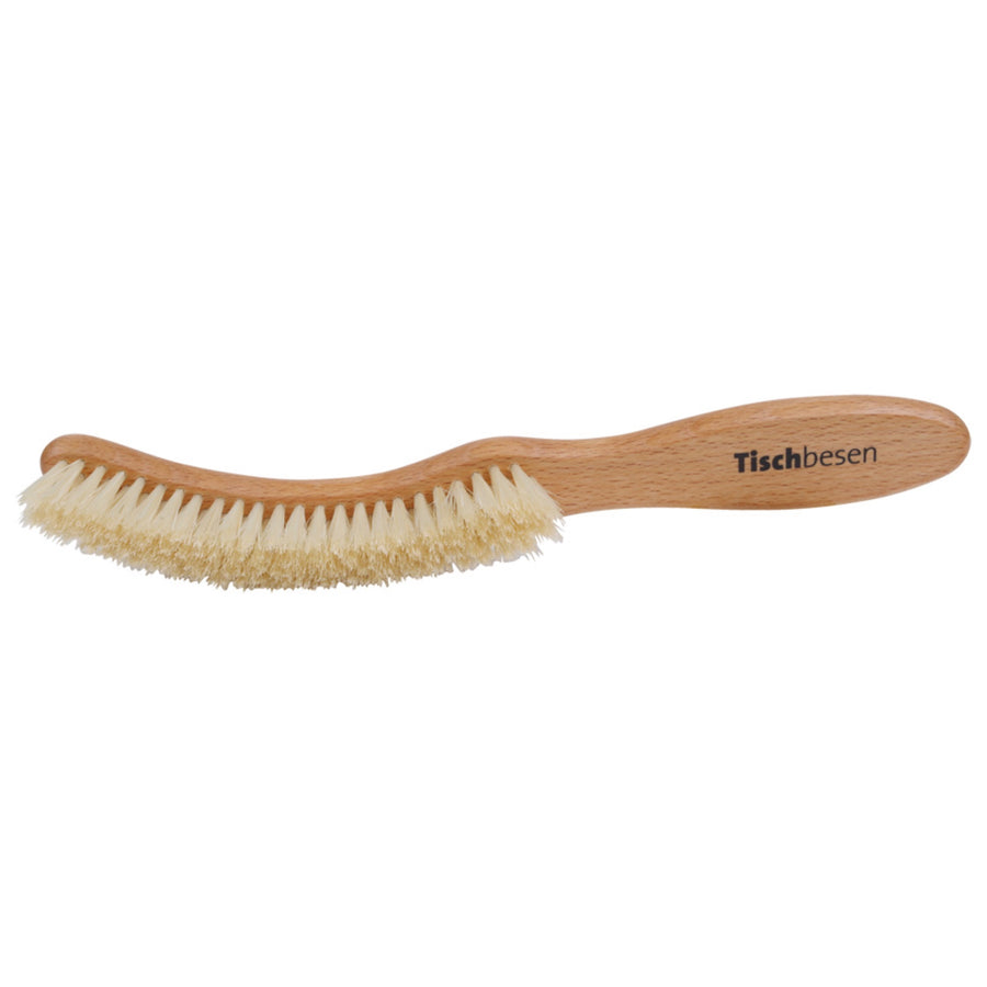 Table Brush with Curved Handle