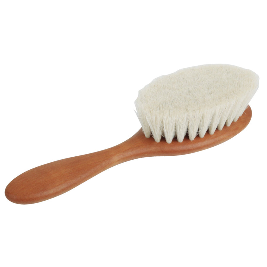 Baby's Hairbrush with Pearwood Handle